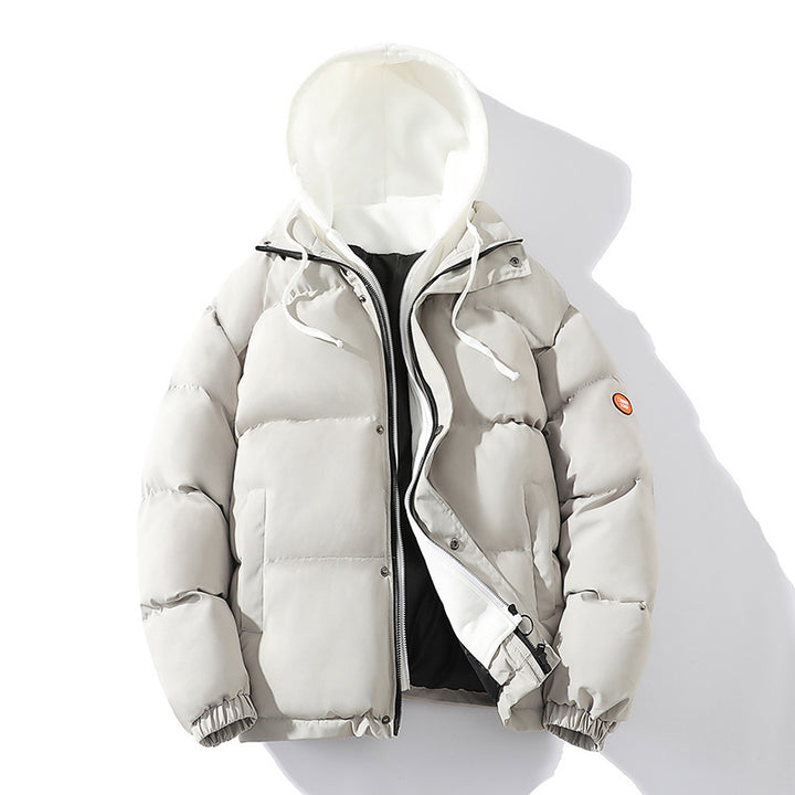 Herren Gepolsterte Steppjacke mit integriertem Kapuzen-Layer und windabweisender Außenlage Drune