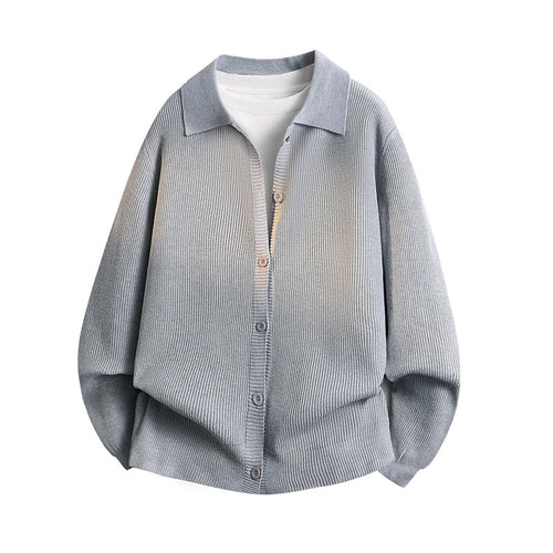 Damen Elegante Strickjacke mit Knopfleiste Drune
