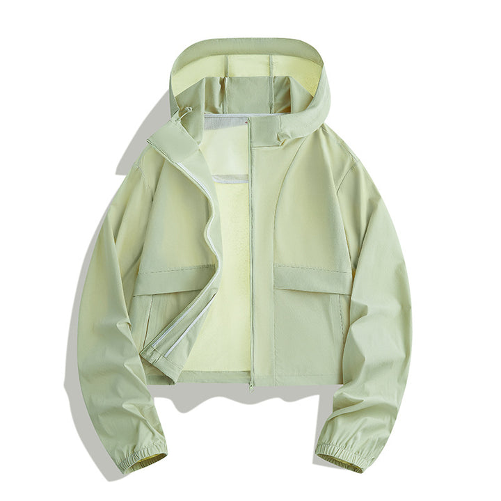Damen modische kurze Jacke Drune