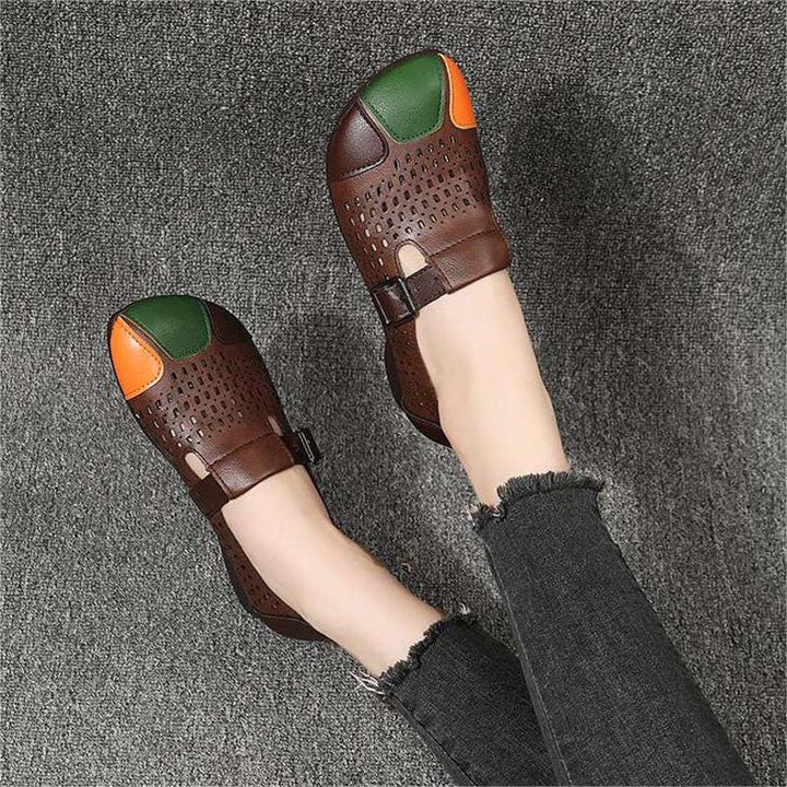 Luftige Damensandalen mit Schnalle – Zoë Drune