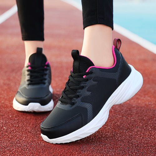 Unisex nan urbaner Komfort-Sneaker mit gepolsterter Keilsohle atmungsaktiver Meshzunge und robustem Kunstlederbesatz Drune