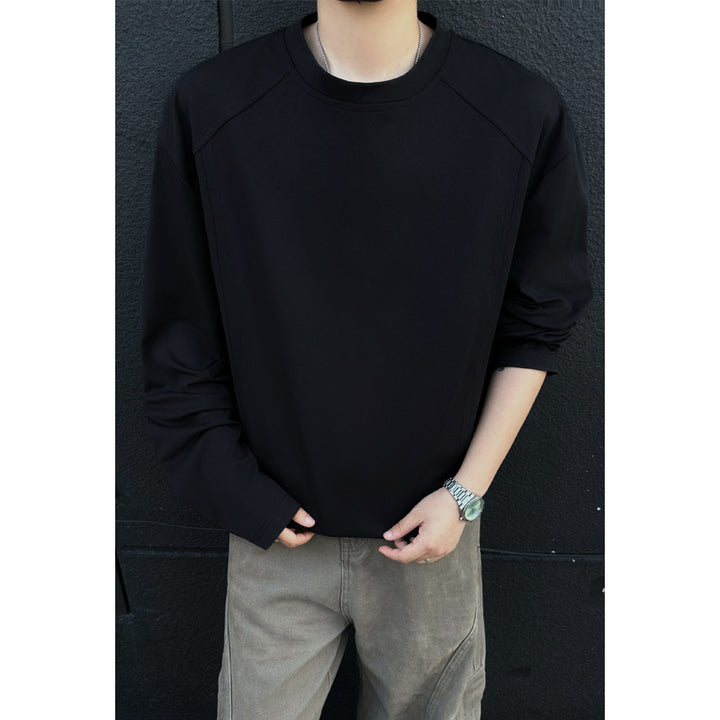 Herren Sportlicher Longsleeve-Oberteil Drune