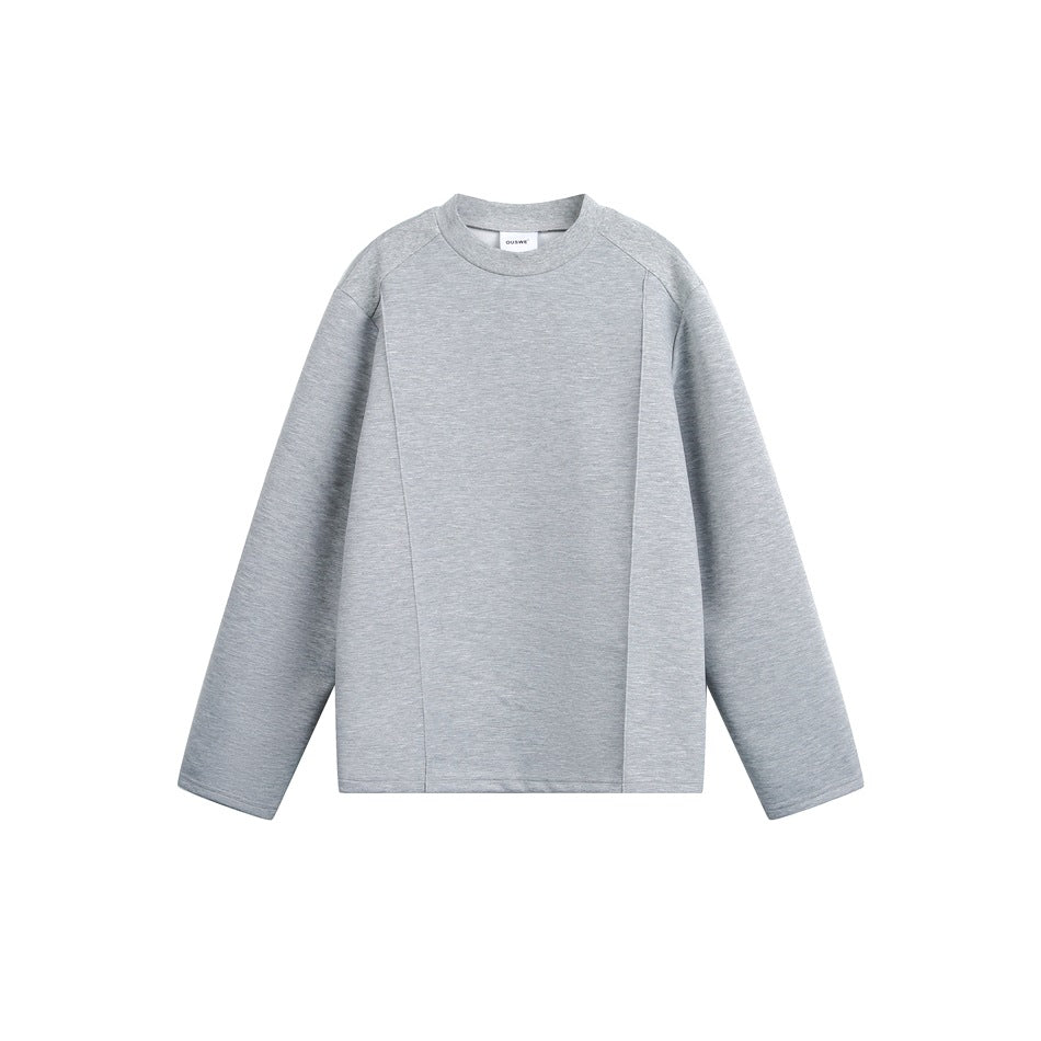Unisex Oversize‑Sweatshirt mit Raglanärmeln und minimalistischen Teilungsnähten Drune