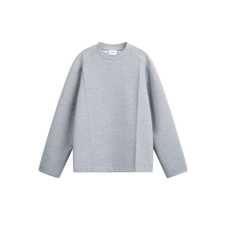 Unisex Oversize‑Sweatshirt mit Raglanärmeln und minimalistischen Teilungsnähten Drune