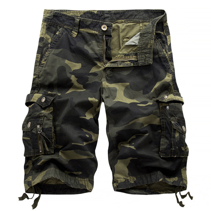 Herren Cargo-Shorts mit Mehrfachtaschen-Nutzungsdesign Drune