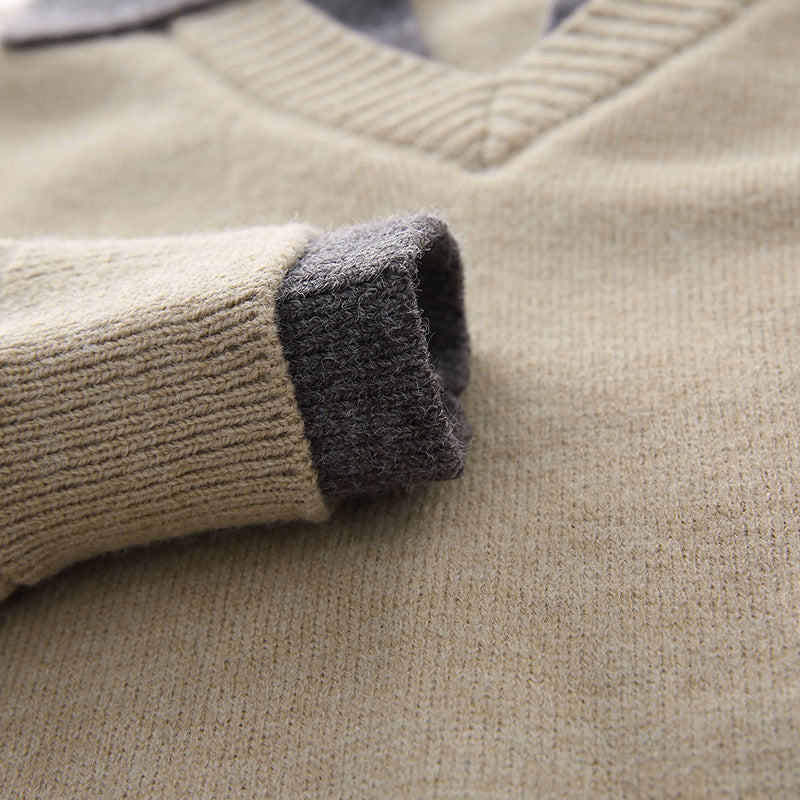 Herren Stilvoller Pullover Drune
