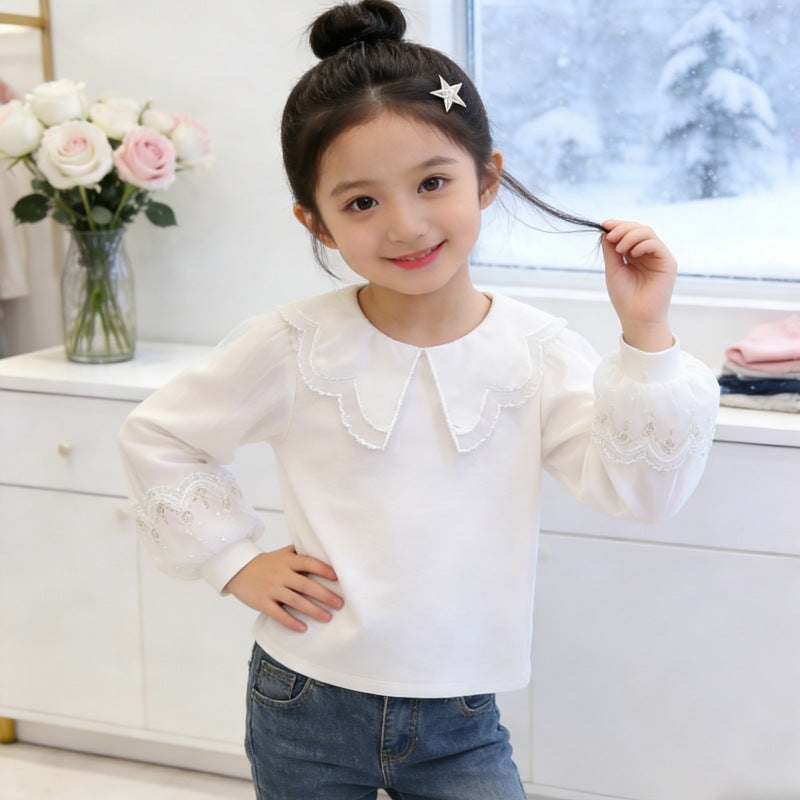 Mädchen Bluse Drune