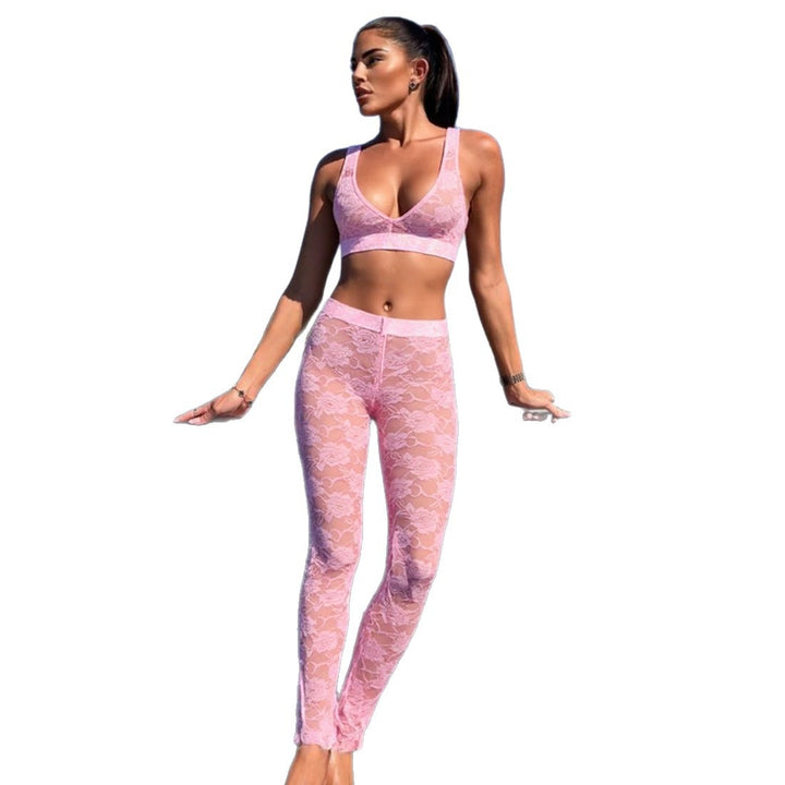 Damen Spitzen-Set Drune
