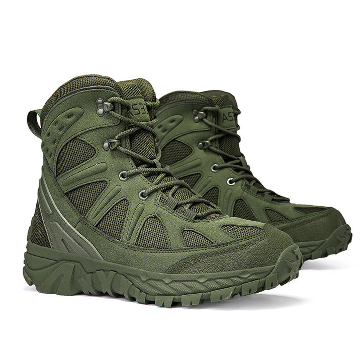 Herren Hochleistungs‑Wüstentrekking‑Boots mit atmungsaktivem Ripstop‑Mesh und stoßdämpfender Profilsohle Drune