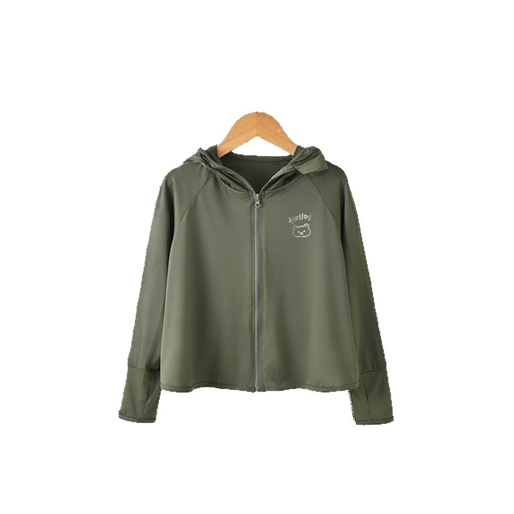 Damen leichte UV-Schutzjacke mit Kapuze Drune