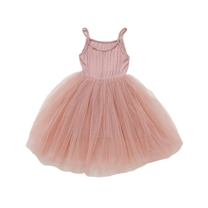 Mädchen Tüll Skater Tanzkleid Drune