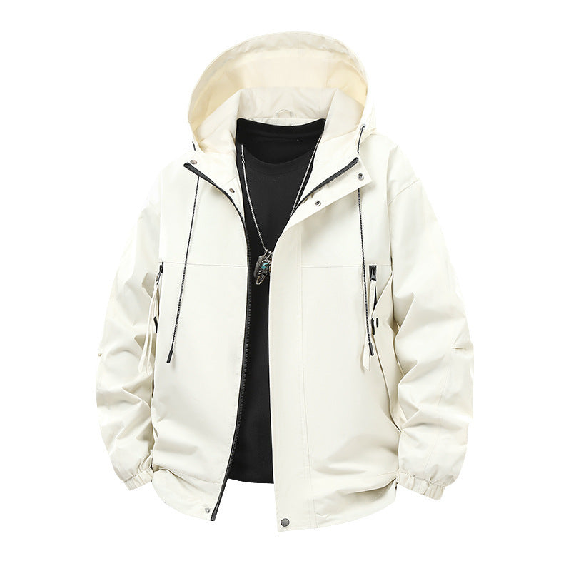Herren technische Outdoor-Jacke mit atmungsaktiver Membran und multifunktionalen Taschen Drune