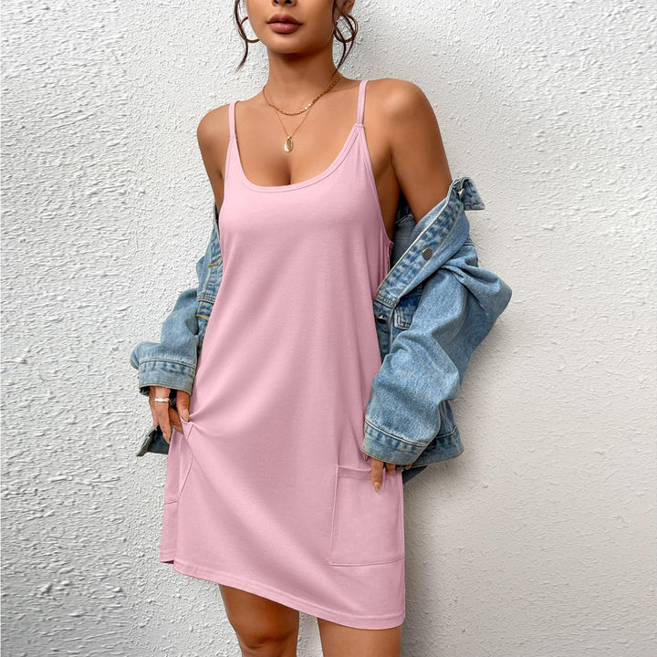 Damen Freizeitkleid mit praktischen Taschen Drune