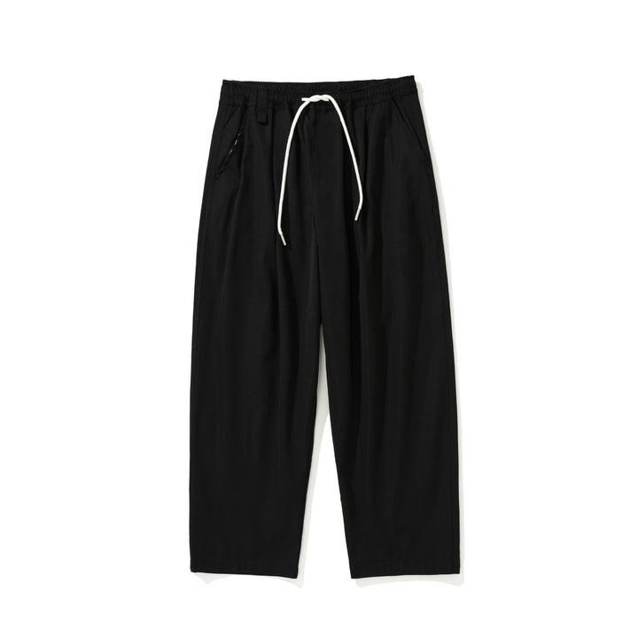 Damen Cropped-Komforthose mit elastischem Bund und Tunnelzug Drune