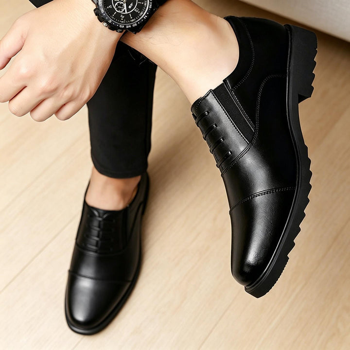 Herren Elegante und bequeme Lederschuhe Drune