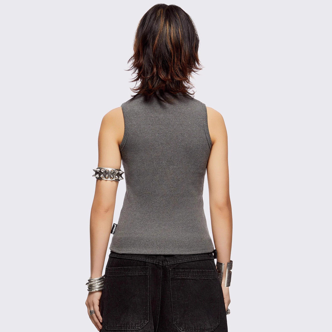 Damen figurbetontes T-Shirt mit hochwertigem Detail Drune