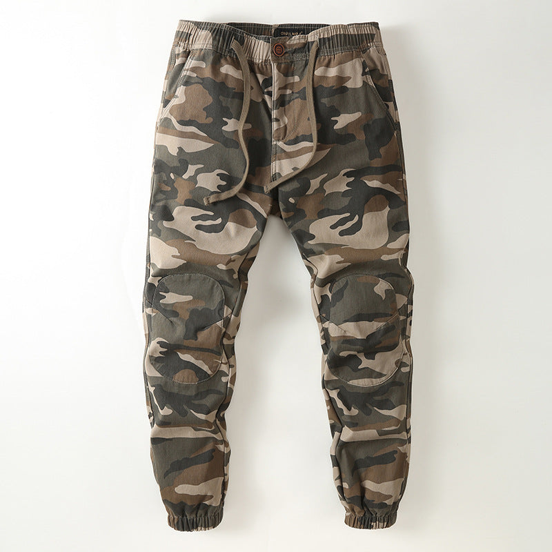 Herren Jogger-Cargohose mit Knieverstärkung und elastischem Bund Drune