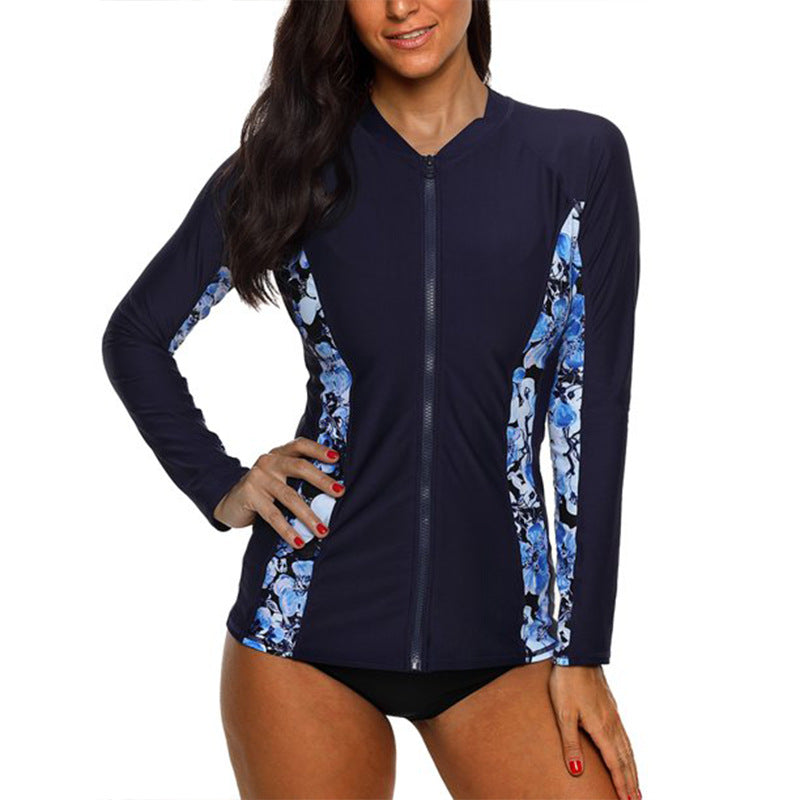 Damen UV-Schutz Surfjacke mit Reißverschluss Drune