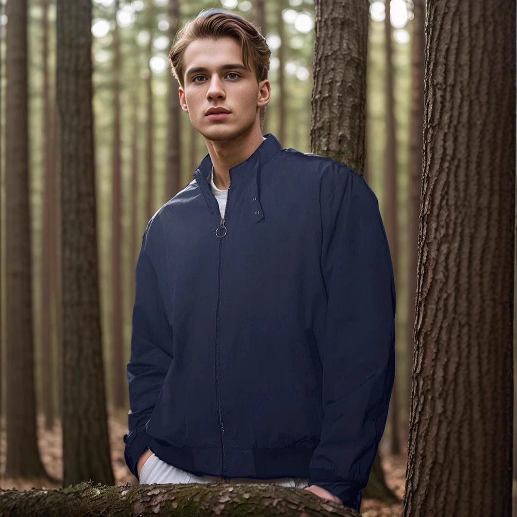 Herren lässige und winddichte Freizeitjacke Drune