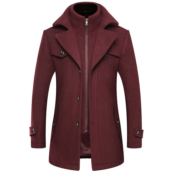 Herren Elegante und stilvolle Wolljacke Drune