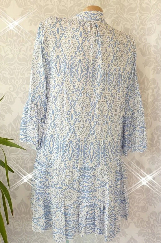 Drune | Bohemian Bedrucktes Tunika Kleid Für Damen