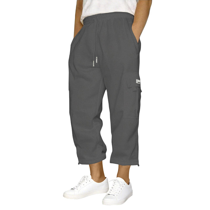 Damen Cargo-Hose mit elastischem Bund und praktischen Seitentaschen Drune