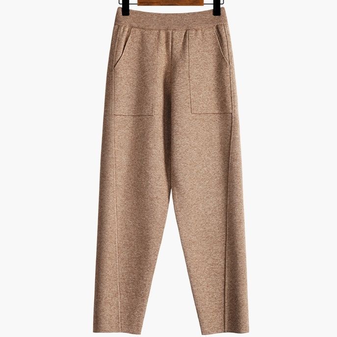Damen Modische und bequeme Stoffhose Drune
