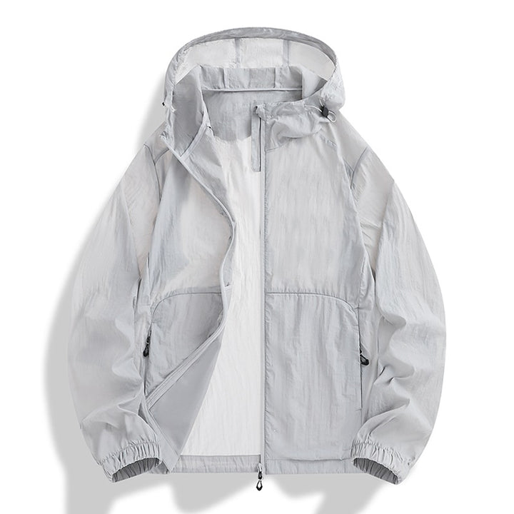 Herren Leichte Outdoorjacke mit verstellbarer Kapuze Drune