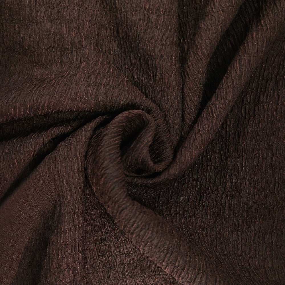 Damen asymmetrisches Wickel-Midikleid mit Ziergürtel, Drapierung und hohem Beinschlitz Drune