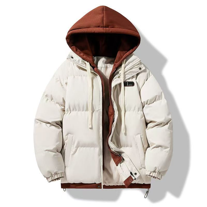 Damen Sportliche Steppjacke mit Kapuze Drune