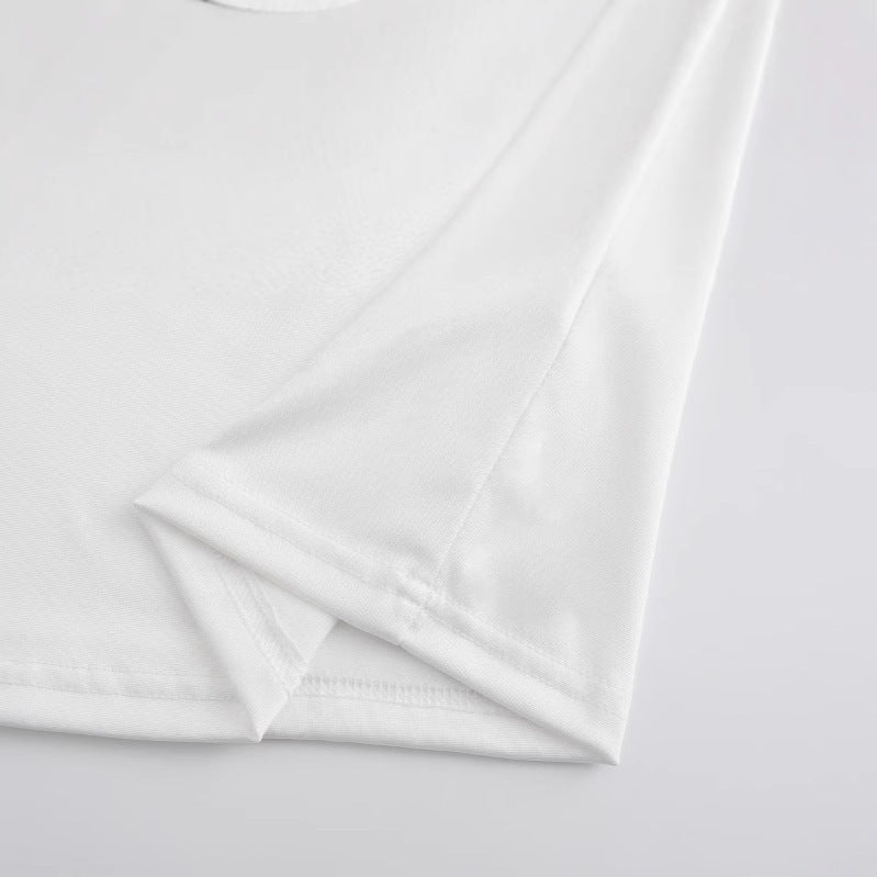 Damen T-Shirt mit kreativem Kirschmotiv und funkelndem Glitzereffekt Drune