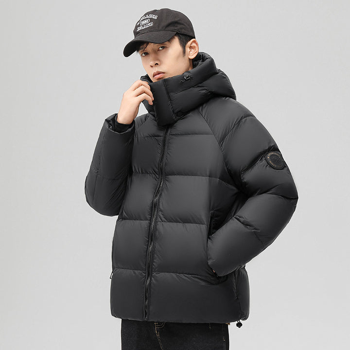 Herren Isolierte Steppjacke mit hochschließendem Kragen Drune