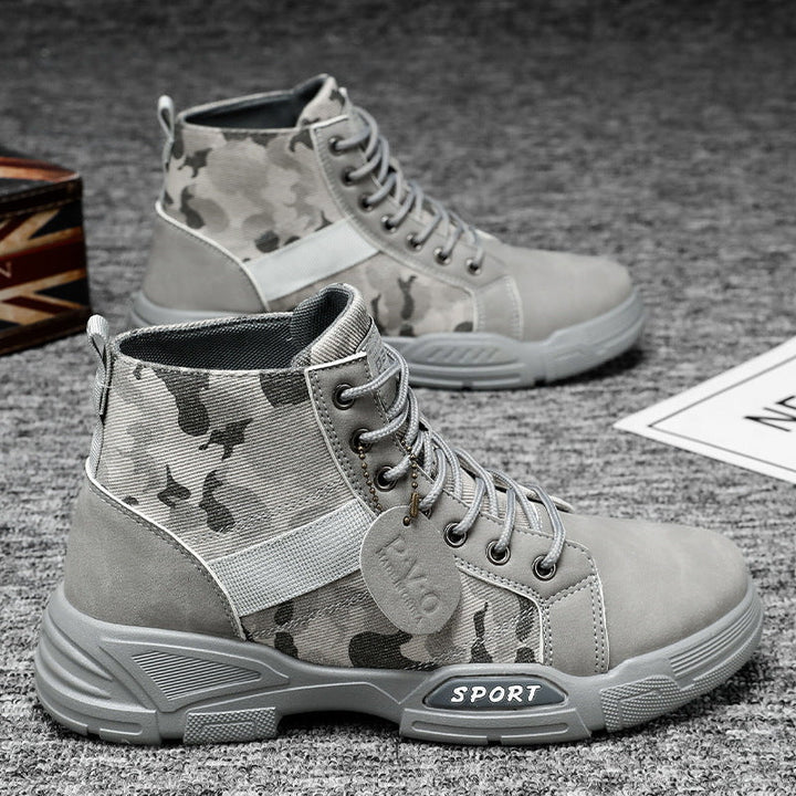 Herren Hochwertige Freizeitstiefel mit robustem Obermaterial Drune