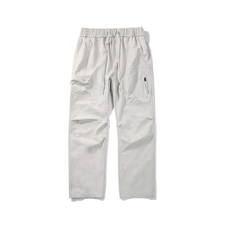 Herren Technische Utility‑Cargohose mit elastischem Bund und Knieabnähern Drune