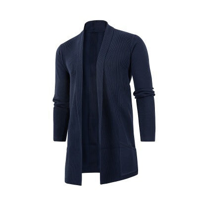 Damen Strickjacke mit offenem Schnitt und Tasche Drune