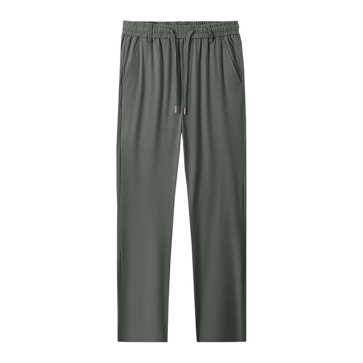 Herren Bequeme Sporthose mit elastischem Bund und Seitentaschen Drune