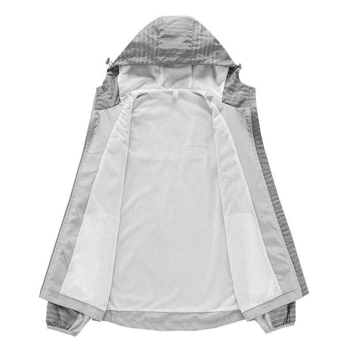 Herren Wasserabweisende Sportjacke mit Kapuze Drune