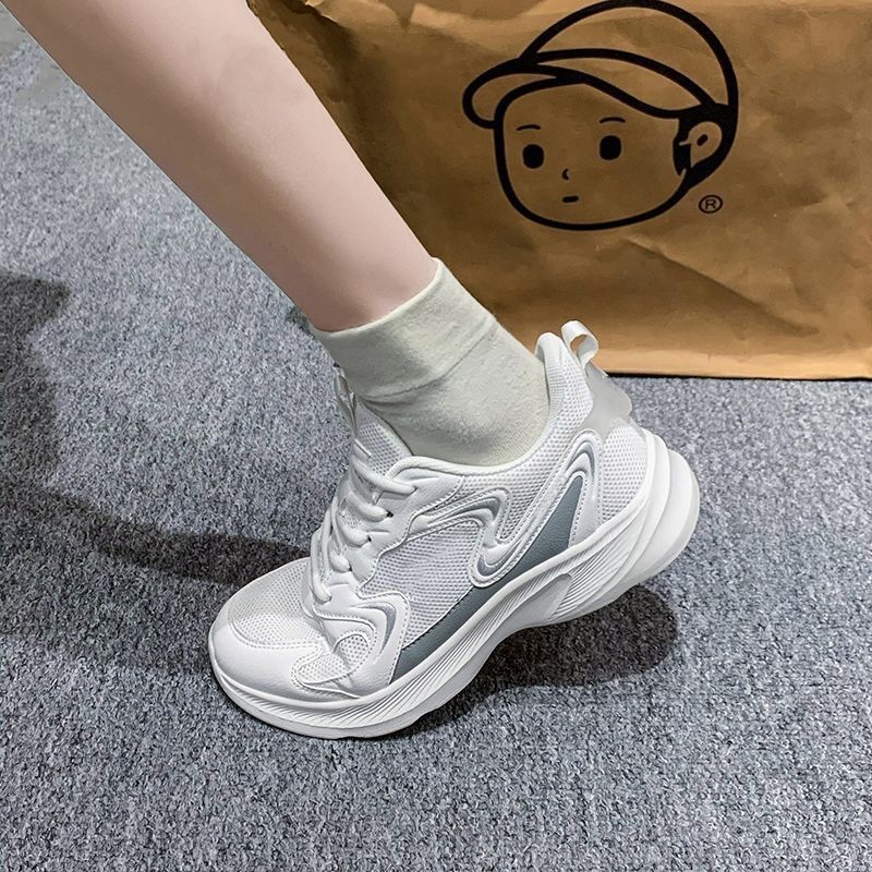 Damen Chunky Sneakers mit modernem Design und bequemer Dämpfung Drune