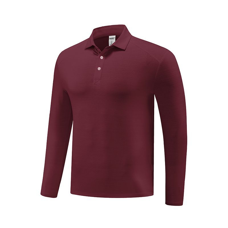 Herren Funktionspoloshirt mit langem Arm und atmungsaktiven Eigenschaften Drune
