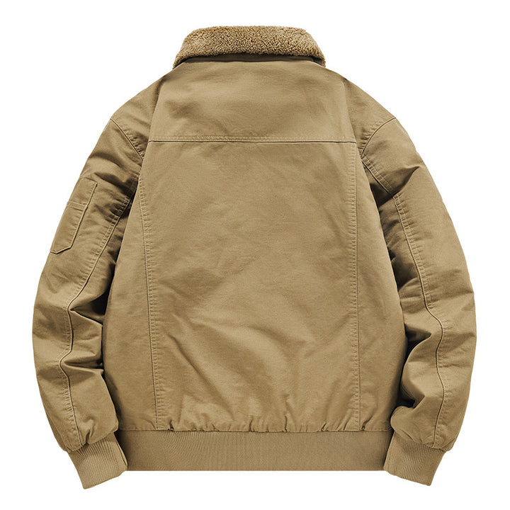 Herren Urbaner Blousonjacke mit Teddyfutter Drune