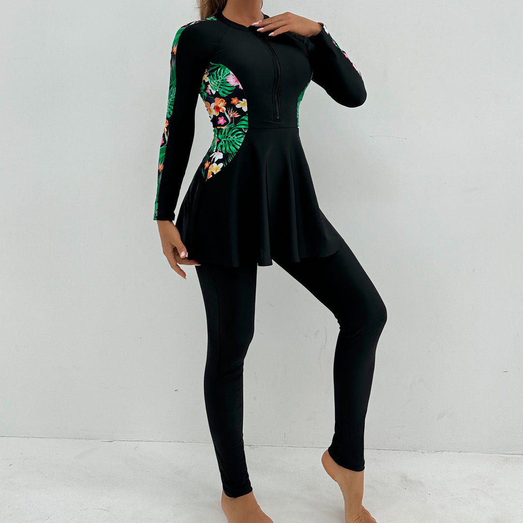 Damen Wassersportanzug mit stylischem Rock Drune