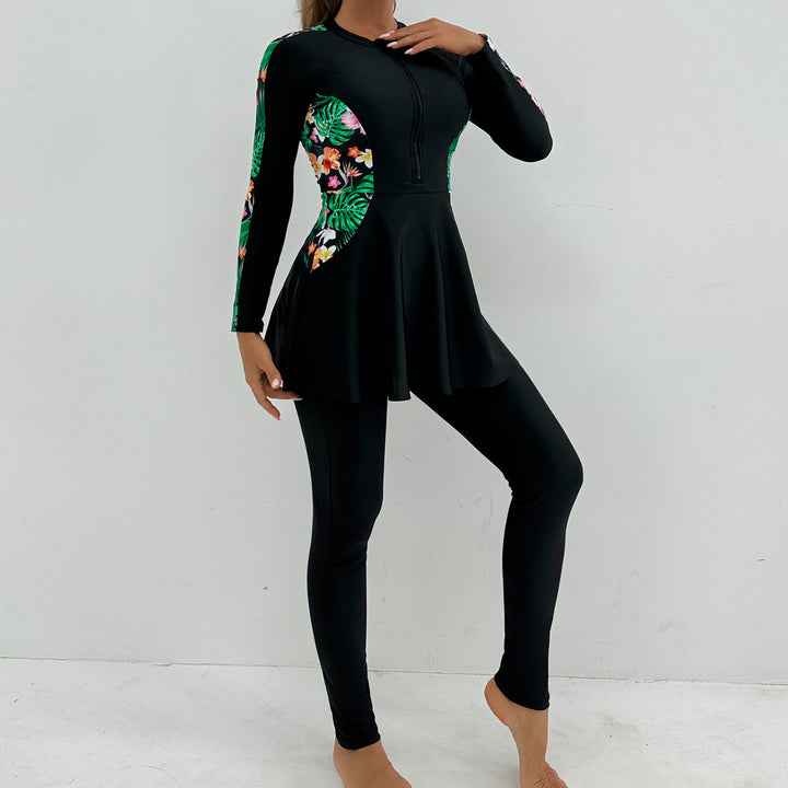 Damen Wassersportanzug mit stylischem Rock Drune