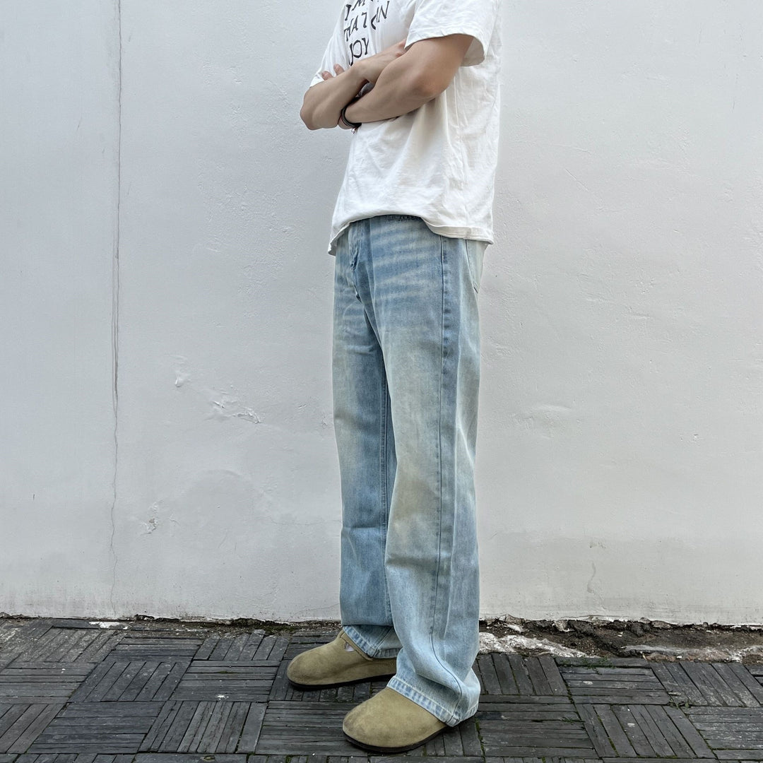 Damen Weitgeschnittene Jeanshose Drune