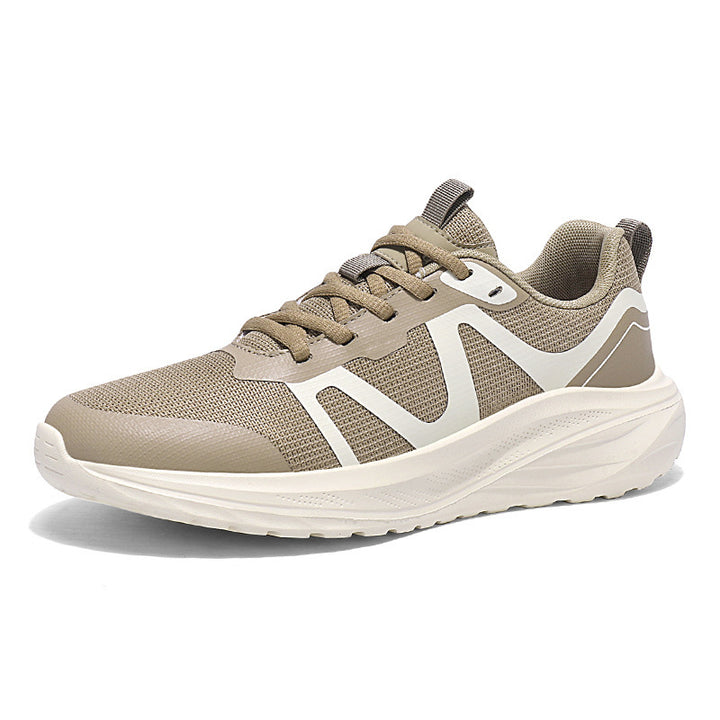 Unisex leichte Mesh‑Walking‑Sneaker mit ergonomischer Wellen‑Zwischensohle und rutschfester Laufsohle Drune