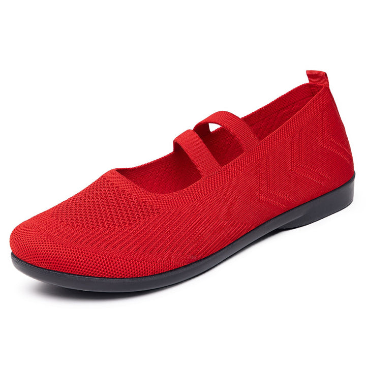 Damen Komfortable und elegante Ballerina-Schuhe Drune
