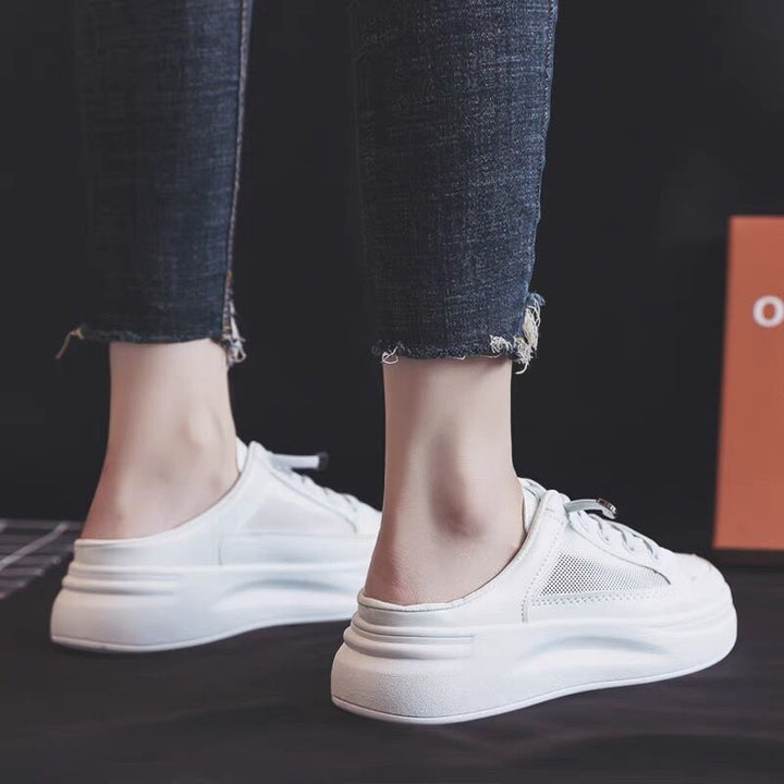 Damen Slip-On Sneakers mit atmungsaktiver Netzstruktur und dämpfender Laufsohle Drune