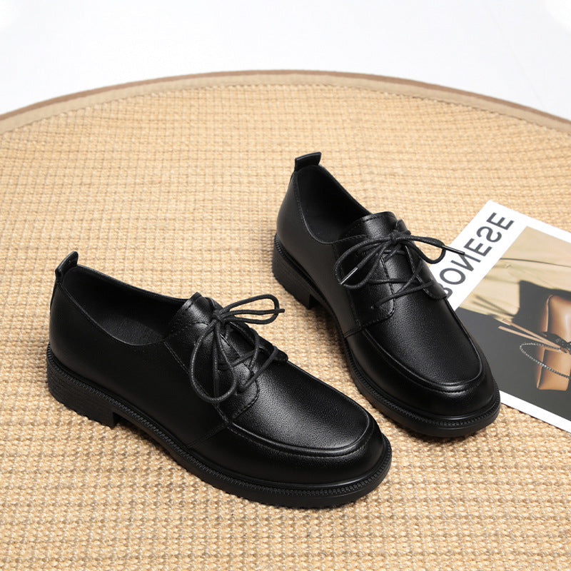 Damen Elegante Schnürschuhe mit weichem Innenfutter und rutschfester Sohle Drune