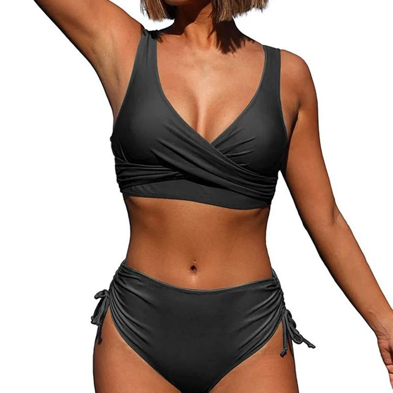 Damen Bikini-Set mit figurformendem und knotenfreiem Oberteil Drune
