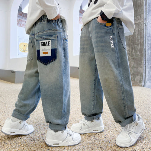 Unisex Bequeme und stylische Jeans mit einzigartigen Taschen Drune