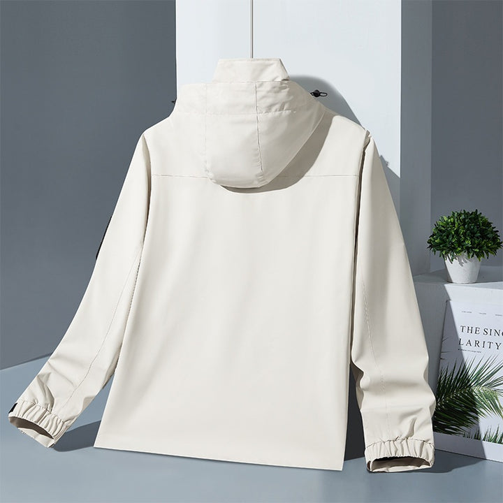Herren Fleecejacke mit hohem Kragen Drune